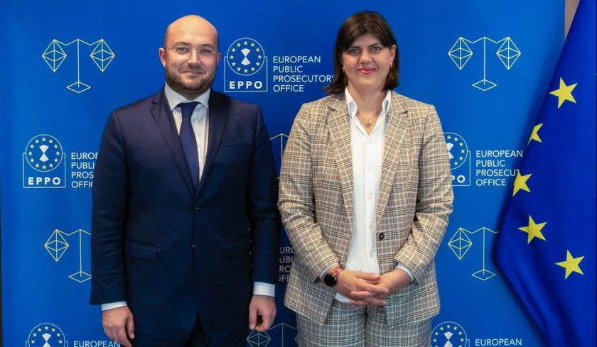 георги георгиев обсъди лаура кьовеши работата европейската прокуратура българия