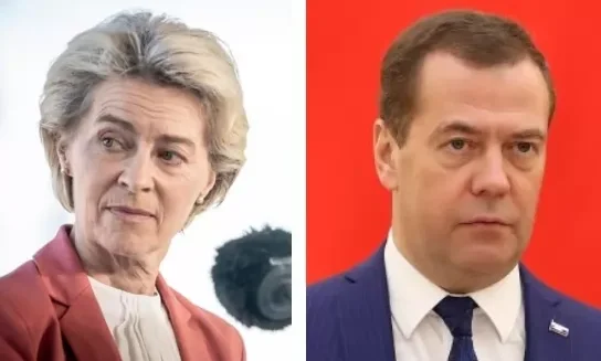 медведев токсичната зла баба урсула идва червен огън