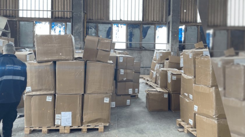 митнически служители задържаха 1200 недекларирани електронни устройства аксесоари русе
