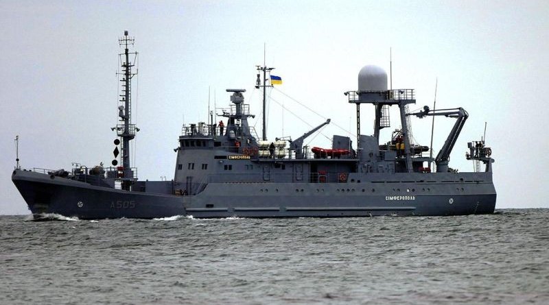 русия удари украински разузнавателен кораб морски дрон