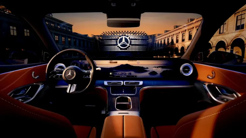 mercedes показа големия екран историята ndash цели инча новия електрически glc