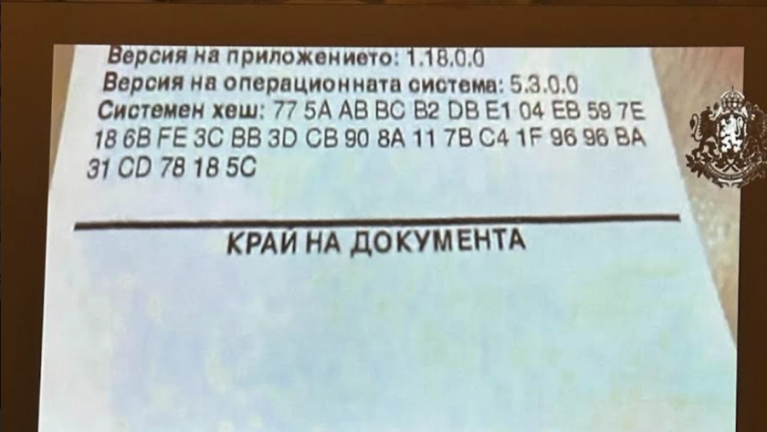 вижте кода машините предизвика днешния скандал