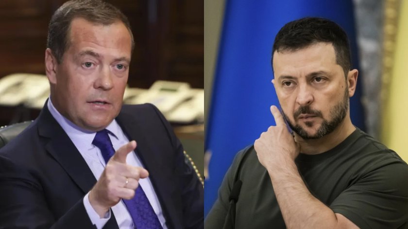 медведев зеленски русия разполага оръжия бомбоубежищата безсилни