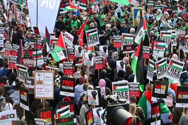 000 души участваха пропалестински митинг амстердам
