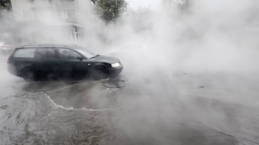 вряла вода изригна шахта плевен видео