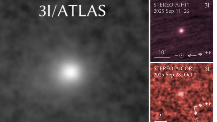 наса междузвездният обект atlas извърши загадъчна маневра слънцето видео