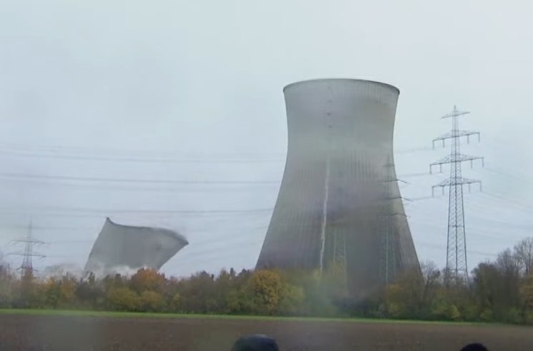 германия взриви последните ядрени кули ndash атомната ера бавария видео