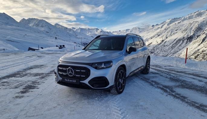 новият mercedes benz glb дебютира алпите напълно нов модел 800 волтова архитектура 631 пробег снимкивидео
