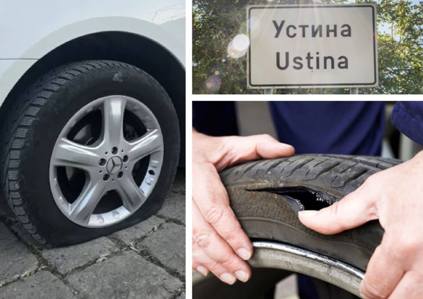 нова година тъмно устина срязаха гумите кметицата снимки