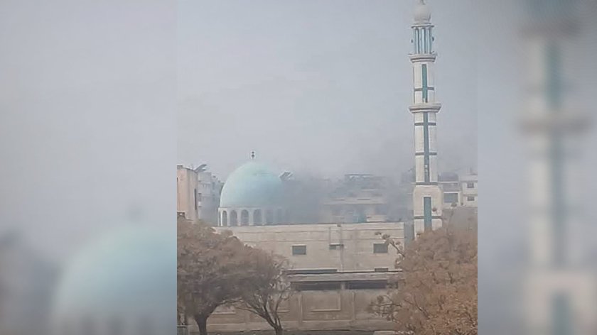 взрив джамия сирия отне живота трима души снимкивидео