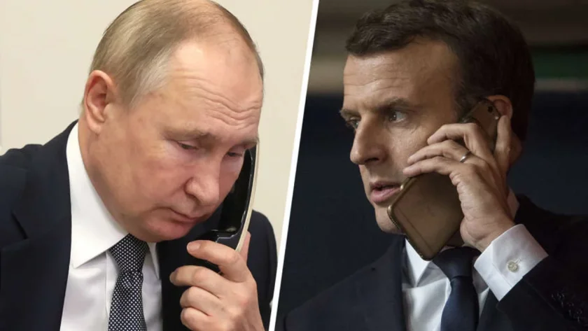 елисейският дворец приветства готовността путин разговор макрон