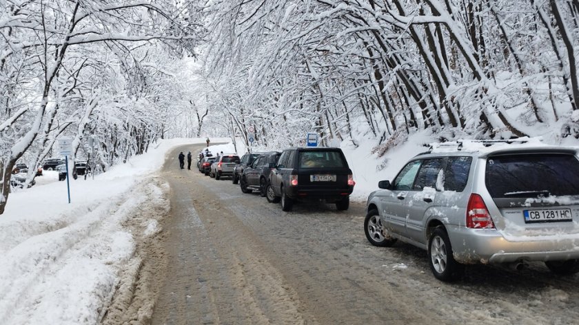 пътищата витоша отворени ограничения заради снеговалеж