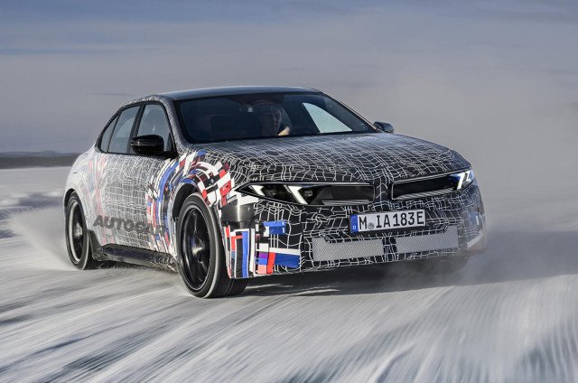 електрическото bmw чудовище мотора симулирани скорости