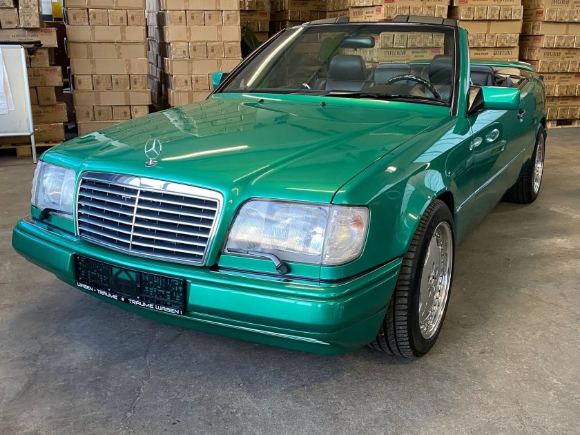 украински колекционер придоби супер рядък mercedes w124