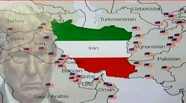 напрежението покачва сащ иран разполагат оръжия докато опасенията война нарастват снимки
