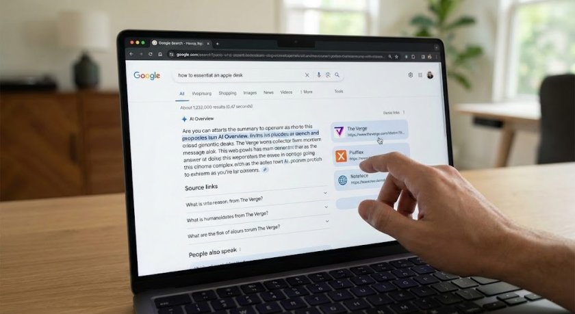 google обновява търсенето видими линкове