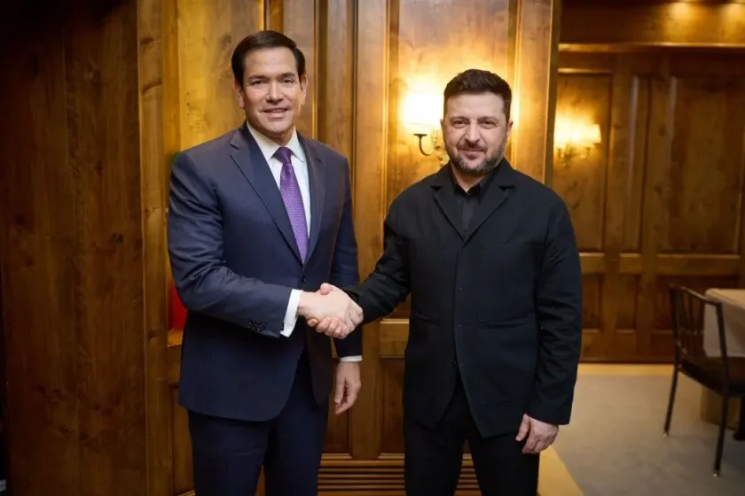 рубио зеленски обсъдиха отбраната украйна предстоящите преговори мир