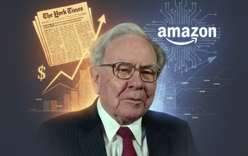 уорън бъфет изненада инвеститорите продаде акции amazon заложи new york times