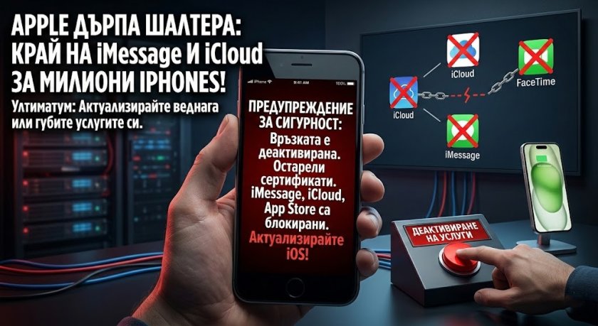 обновете веднага губите услугите новият ултиматум apple