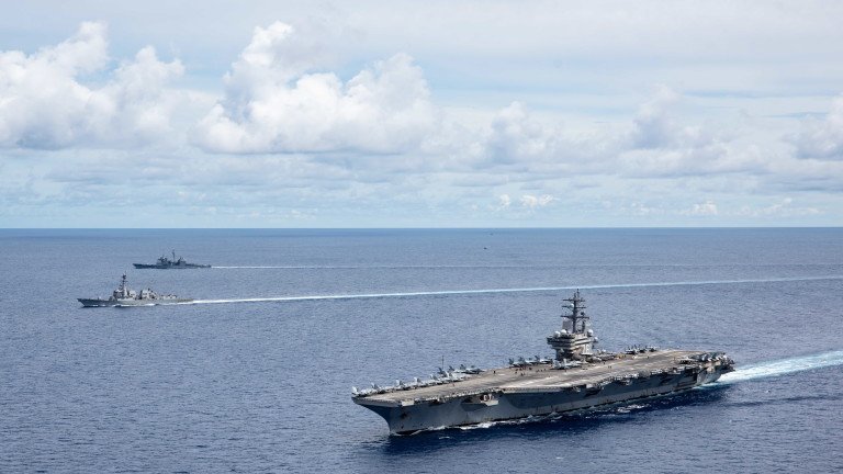 южна корея сащ стартираха съвместни военни учения