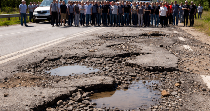 протест затвори враца монтана