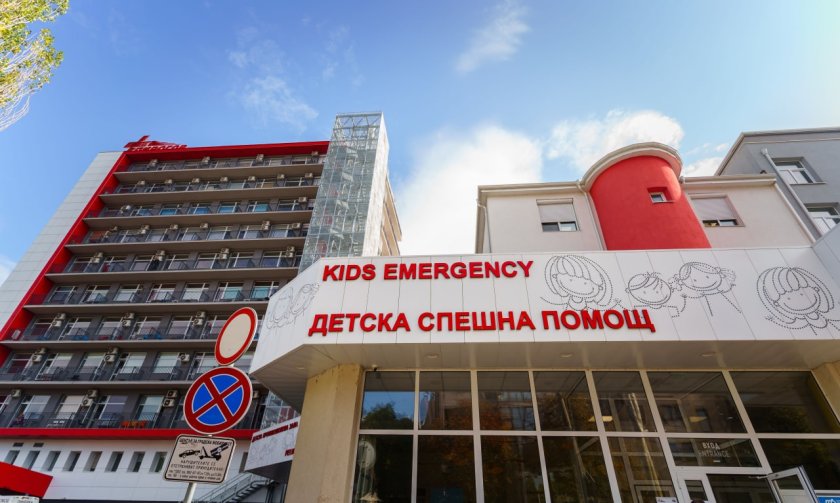 инцидент столично училище дете болница удар автомобил