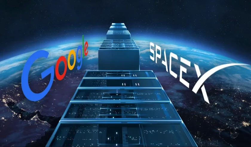 космоса google spacex обсъждат орбитални центрове данни