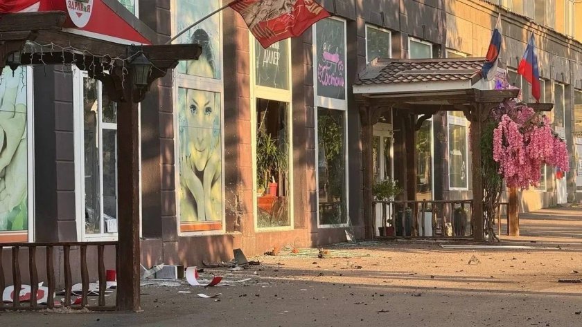 нова дронова атака луганск остави двама ранени