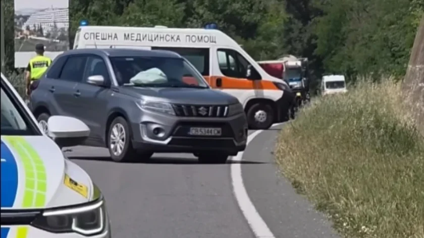 жена загина тежка катастрофа симитли