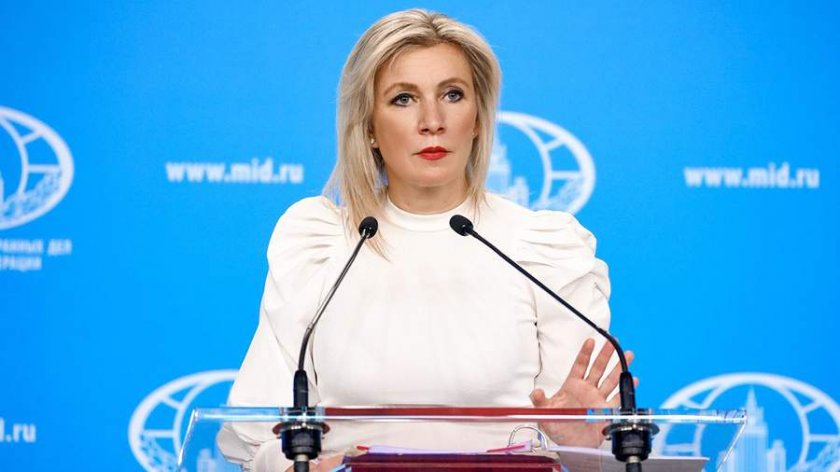 захарова москва мирът означава неутрална украйна орязани територии