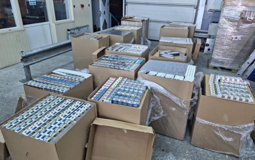 митничари задържаха 700 000 цигари укрити камион дунав мост видин