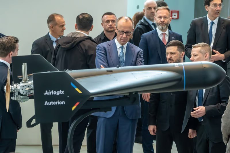 германия украйна започват съвместно производство 000 дрона голям обсег