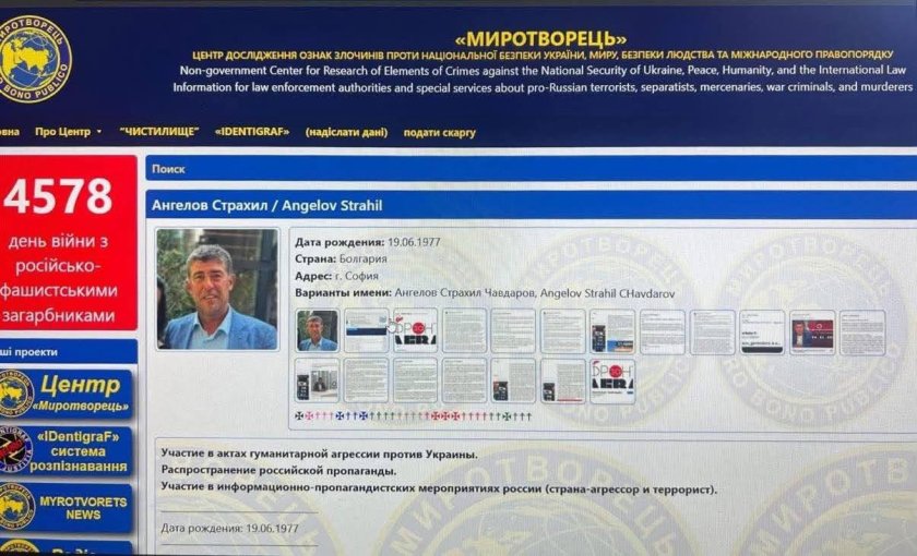 вкараха страхил ангелов украинския сайт планирани убийства