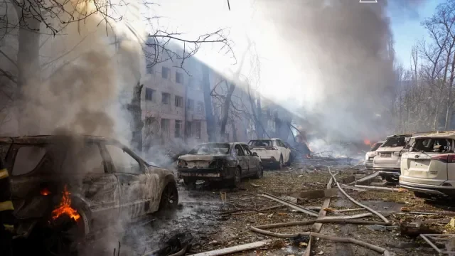 руски удари поразиха енергиен обект одеса