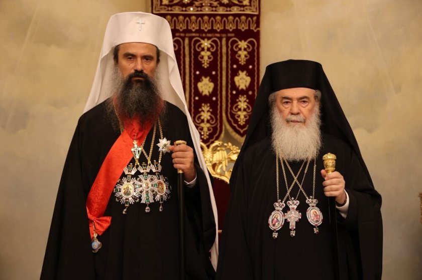 патриарх даниил започна посещението йерусалимската патриаршия