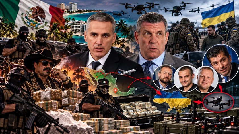 основния спонсор андрей гюров работодател кирил петков връзката мексиканските картели украинския елит