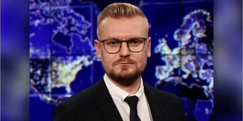 известен украински телевизионен водещ избяга страната