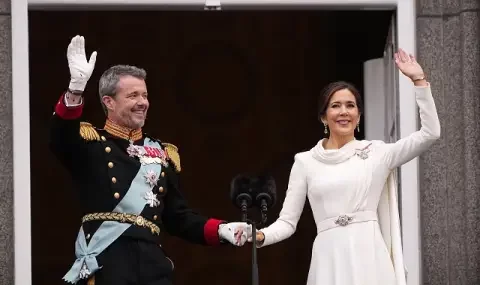 дания нов крал фредерик десети възкачи престола