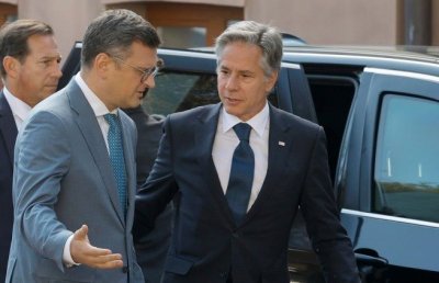 Антъни Блинкън с визита в Украйна