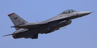 Американски изтребител F-16 се разби край западното крайбрежие на Южна Корея