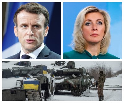 Макрон: Не бива да се позволява победа на Русия в Украйна! Захарова: Не се нуждаем от ничие разрешение!
