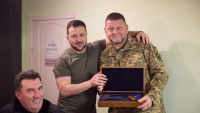 Зеленски е взел решение да уволни ген. Валерий Залужни
