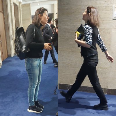 След репортаж на MEDIAMALL Белобрадова започна да се облича с подходящо за парламента облекло