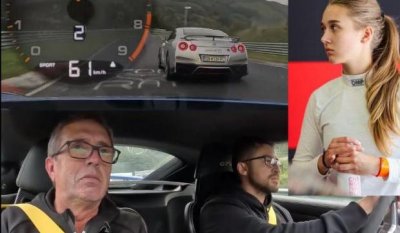 19-годишна българка с Nissan GT-R смая известен руски влогър на &bdquo;Нордшлайфе&ldquo; (ВИДЕО)