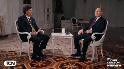 Интервюто на Тъкър Карлсън с Владимир Путин, ето какво каза руският президент (ВИДЕО)