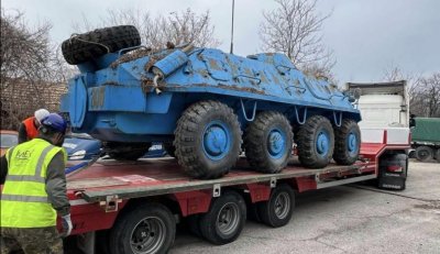 Започна извозването на българските БТР-и