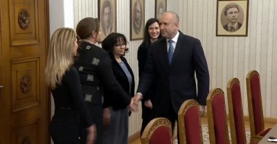 ГЕРБ се явиха без Борисов при президента