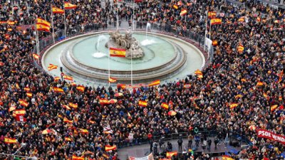 Хиляди испанци протестираха в Мадрид