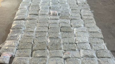 Задържаха близо 110 кг марихуана на ГКПП "Кулата" (ВИДЕО)