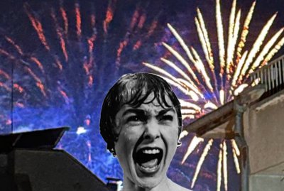 БЕЗУМИЕ В ЦЕНТЪРА НА СОФИЯ! Маниак гърми със заря в продължение на 10 минути в 22 часа вечерта (СНИМКИ+ВИДЕО)